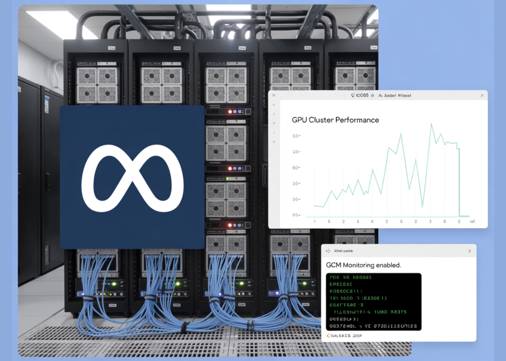 Meta AI Open Sources GCM for Better GPU Cluster Monitoring to Ensure High Performance AI Training and Hardware Reliability Meta AI Open Sources GCM for Better GPU Cluster Monitoring to Ensure High Performance AI Training and Hardware Reliability