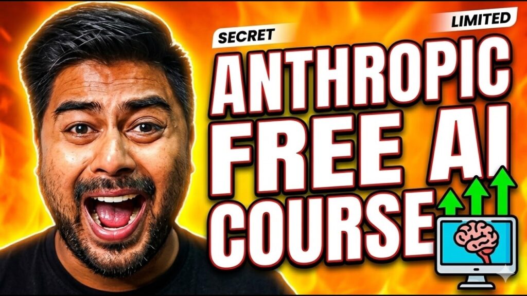 100% Free AI Course by Anthropic - Learn AI in 2026