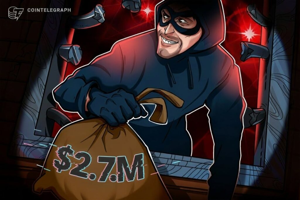 Hacker Steals $2.7M From Solv’s Bitcoin Yield Platform