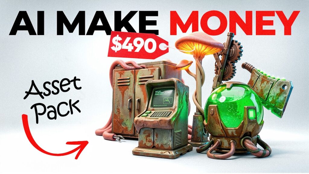 How I Make Real Money with AI 3D Assets How I Make Real Money with AI 3D Assets