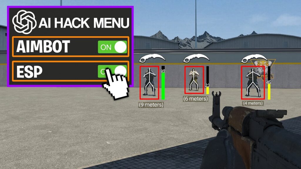 Can AI Make CS2 Hacks?