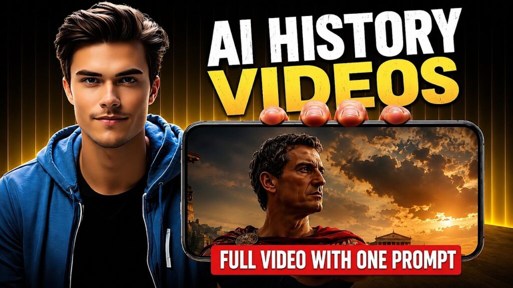 How I Make AI History Videos With ONE Prompt (It’s Almost Unfair) How I Make AI History Videos With ONE Prompt (It's Almost Unfair)