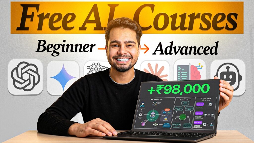 Master AI From Scratch with These FREE AI Courses!