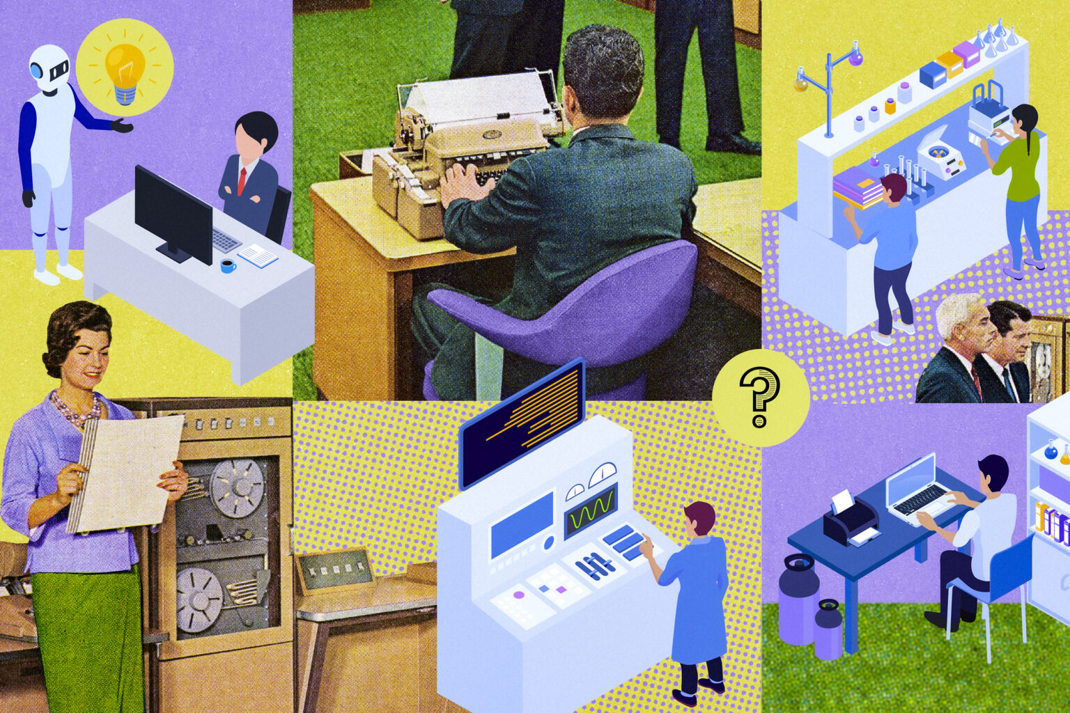 Technology usually creates jobs for young, skilled workers. Will AI do the same? | MIT News