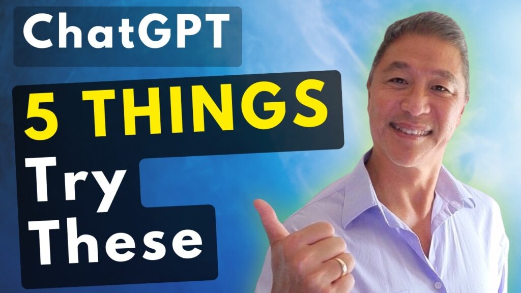 5 Things ChatGPT Can Do Most Seniors Never Try – AI For Beginners 5 Things ChatGPT Can Do Most Seniors Never Try - AI For Beginners