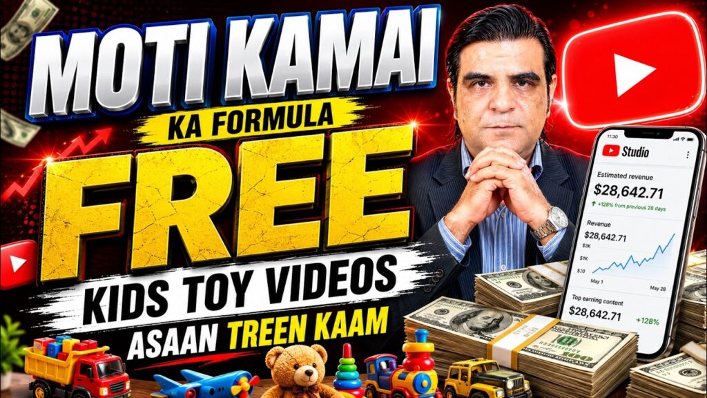 Make Viral Toy Tractor Engineering Videos Using AI | Full Beginner Guide 2026