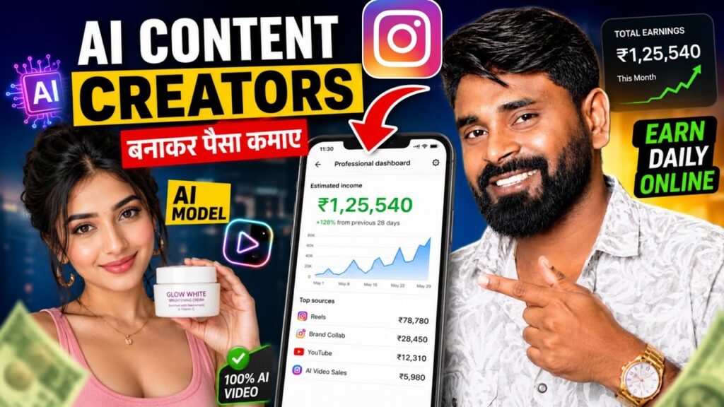 Earn Money with AI Influencer on Instagram | How to Earn Money from Instagram Using AI (2026) Earn Money with AI Influencer on Instagram | How to Earn Money from Instagram Using AI (2026)