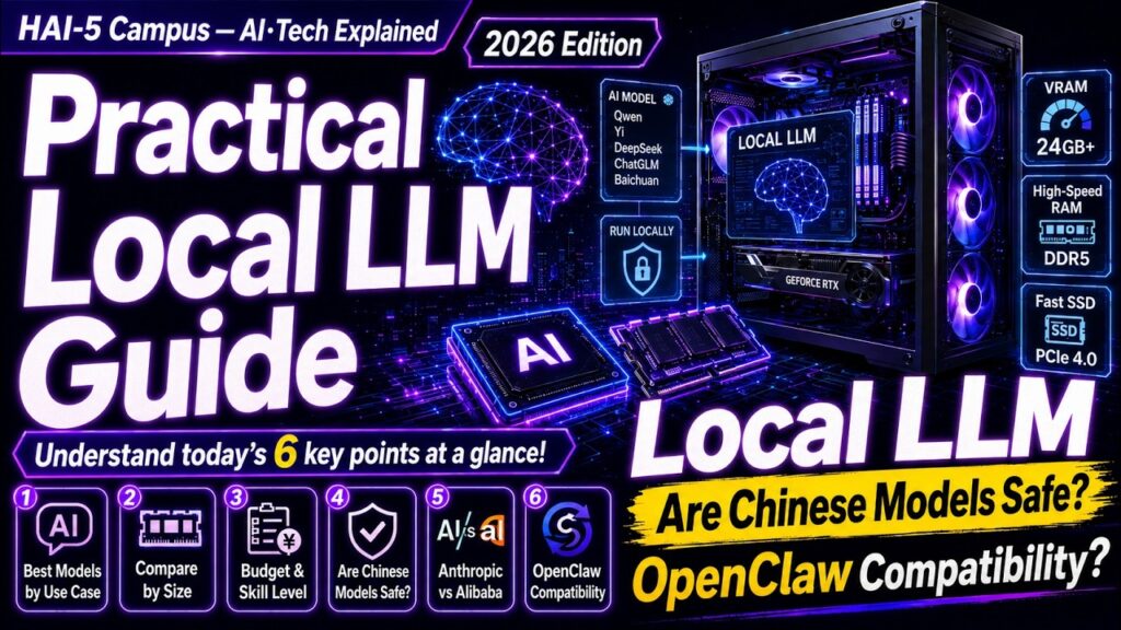 【AI Basics #14】Best Local LLMs 2026: Are Chinese Models Safe? + OpenClaw 【AI Basics #14】Best Local LLMs 2026: Are Chinese Models Safe? + OpenClaw