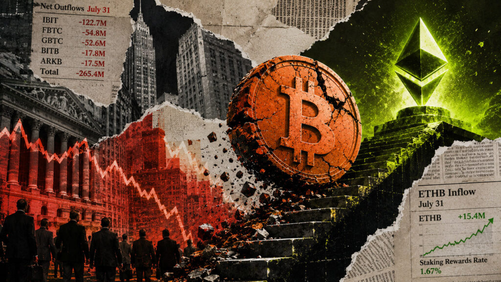 Bitcoin ETFs just bled $265M in a brutal 24 hours, and Ethereum’s supposed rescue is another BlackRock illusion Liam 'Akiba' Wright