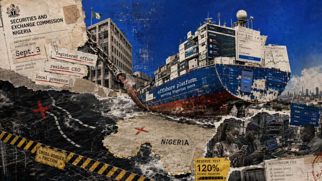 Local's access to global crypto platforms could end under Nigeria's proposed capital floor